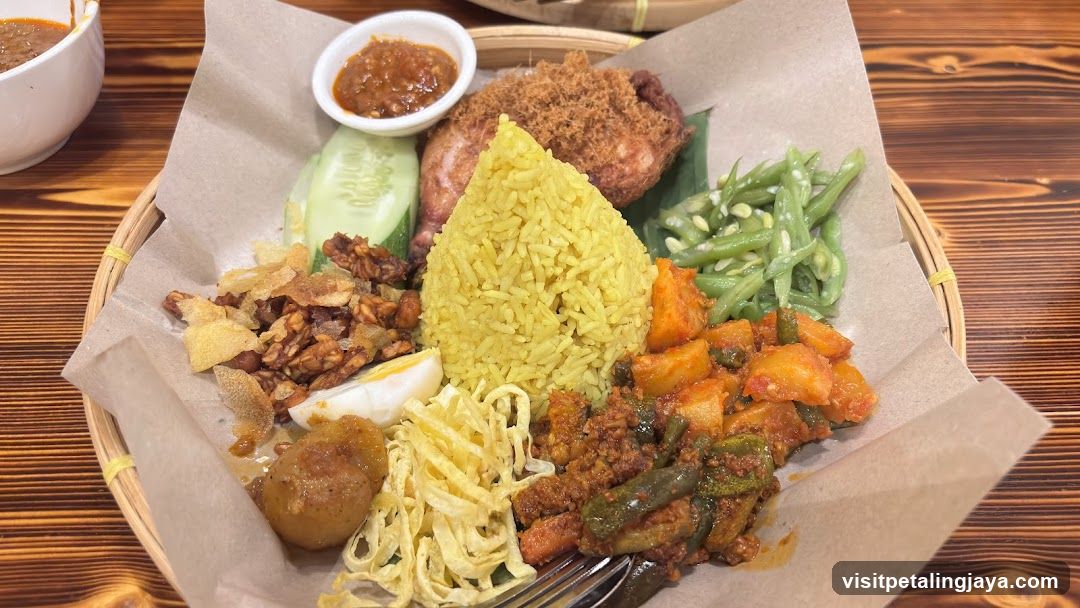 Nasi Lemak Plate
