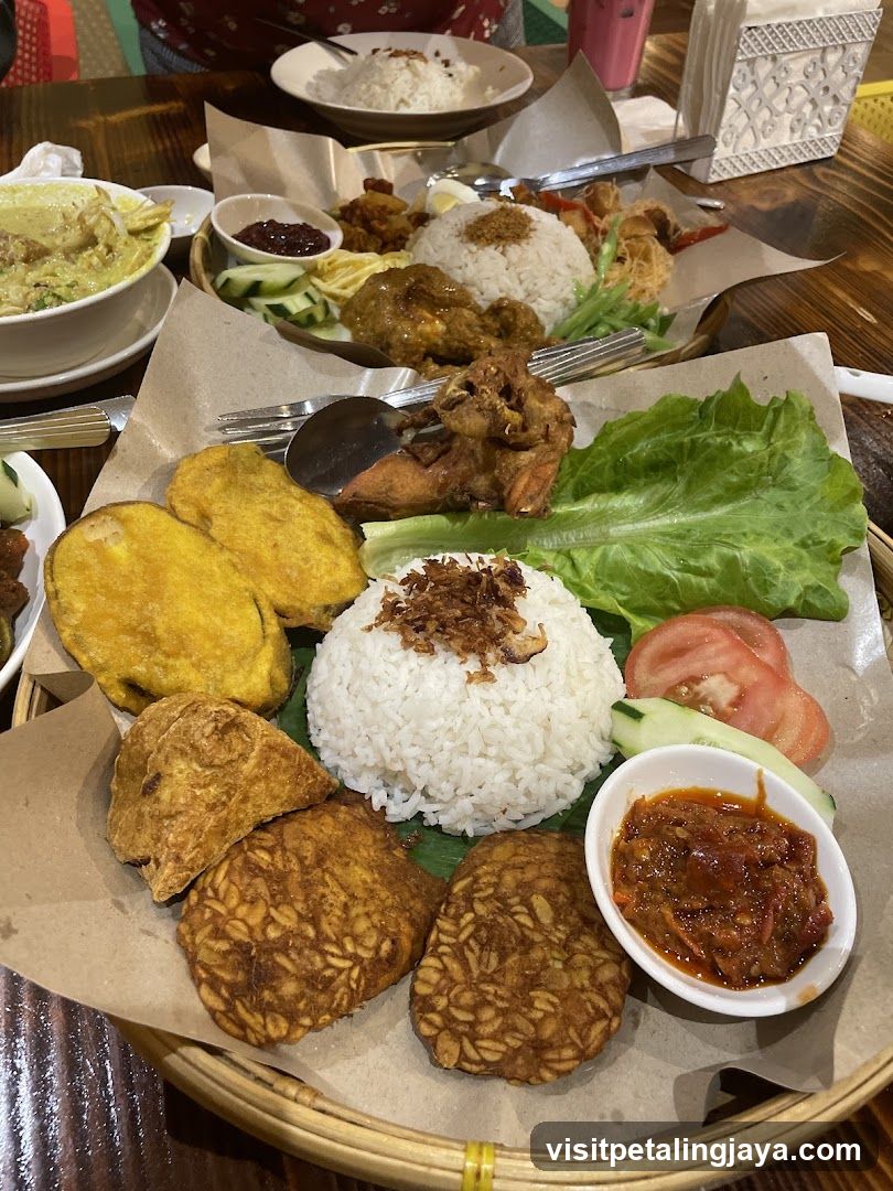 Nasi Lemak Platter