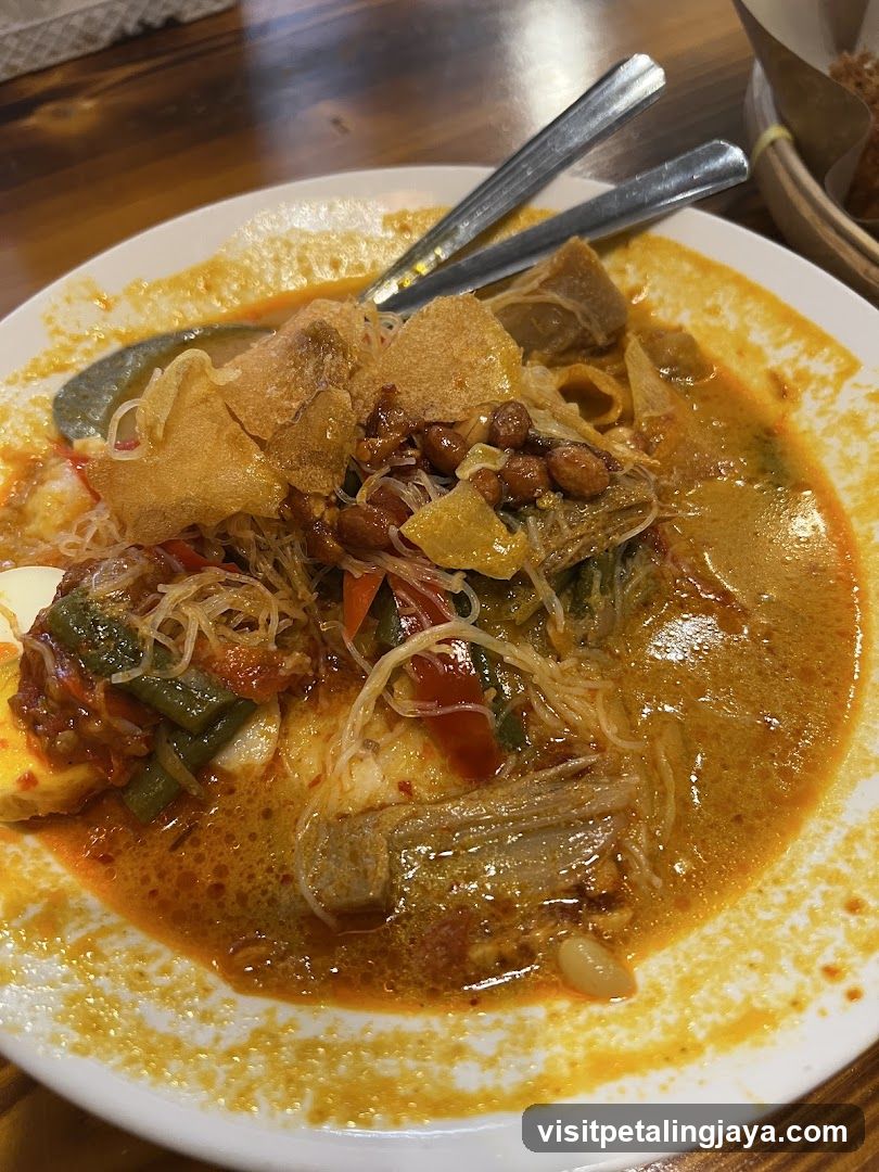 Curry Noodle Dish with Crispy Tofu and Vegetables