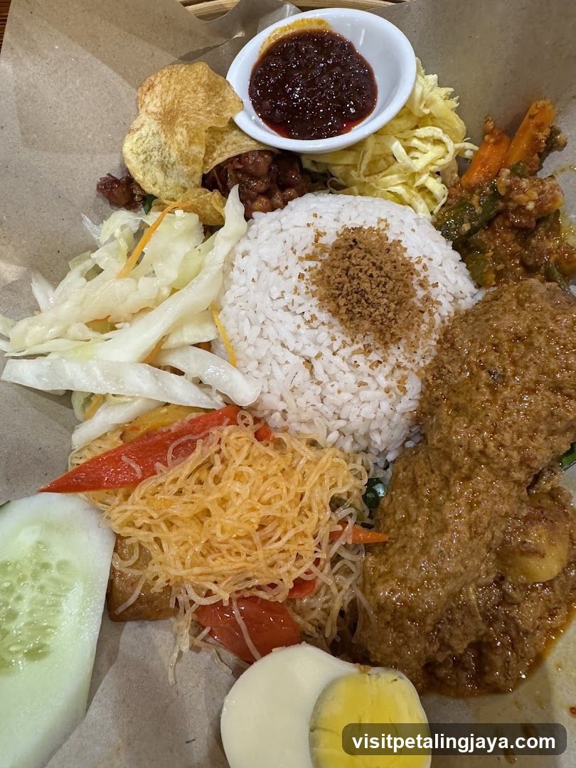 Nasi Lemak Plate