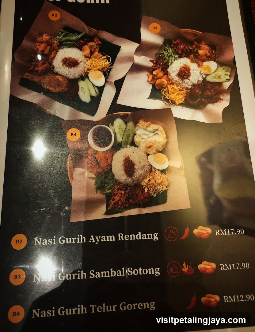 Nasi Gurih Menu