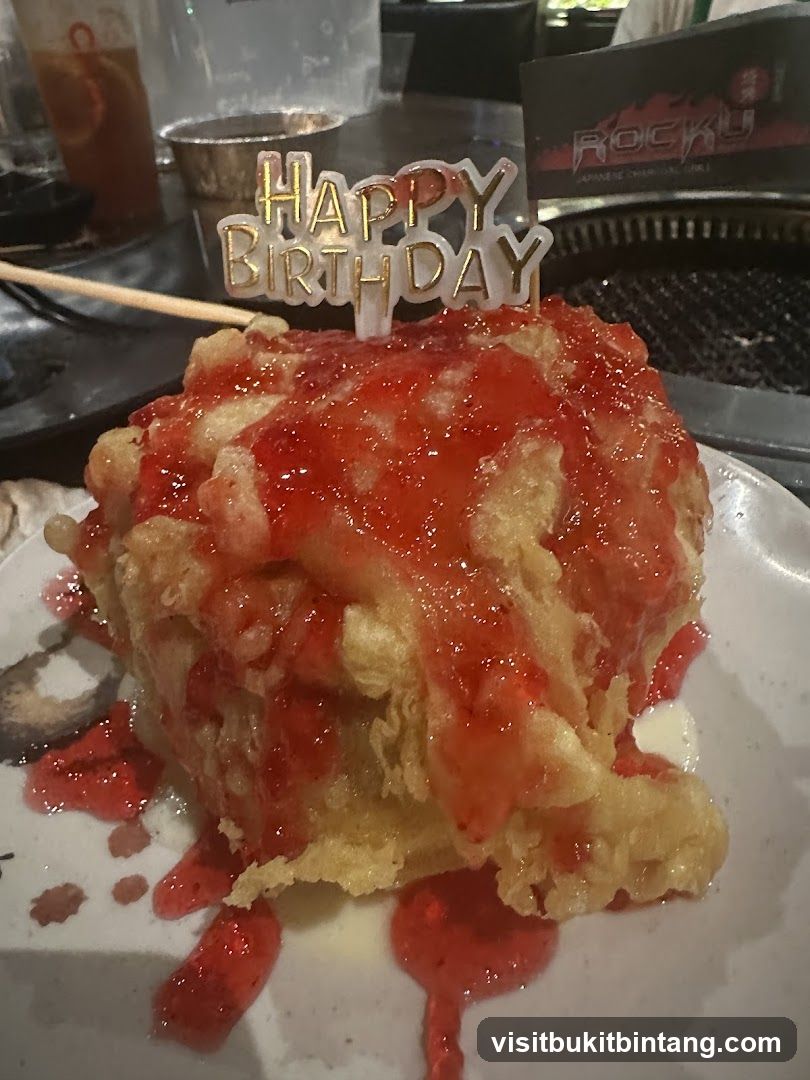 Birthday Dessert
