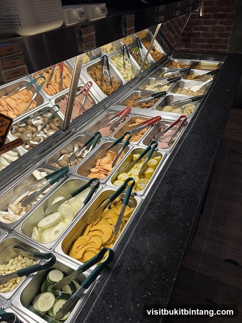 Buffet Food Display