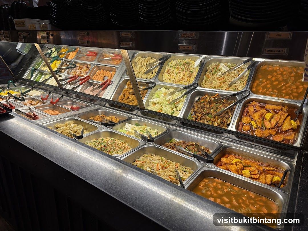 Buffet Food Display