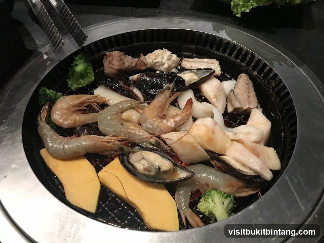 Seafood Grill Platter