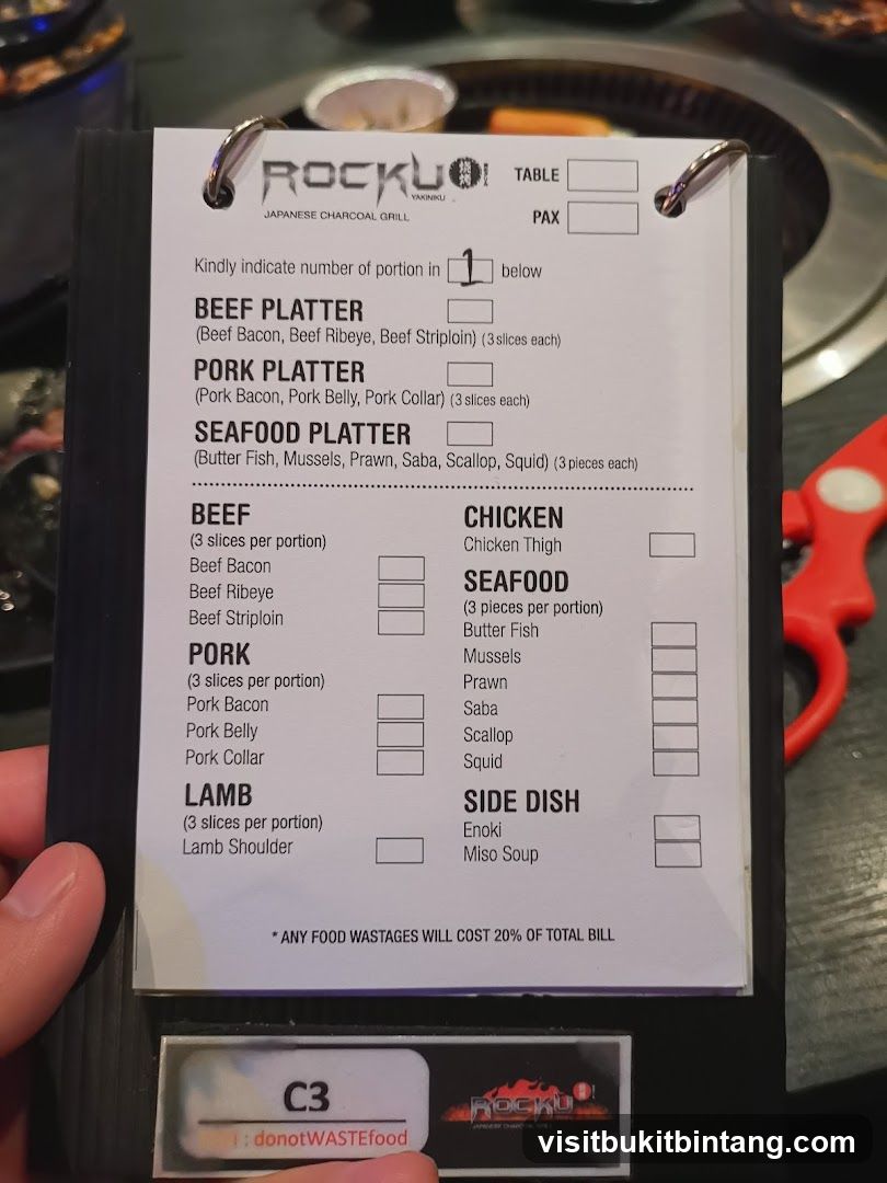 ROCKU! JAPANESE CHARCOAL GRILL