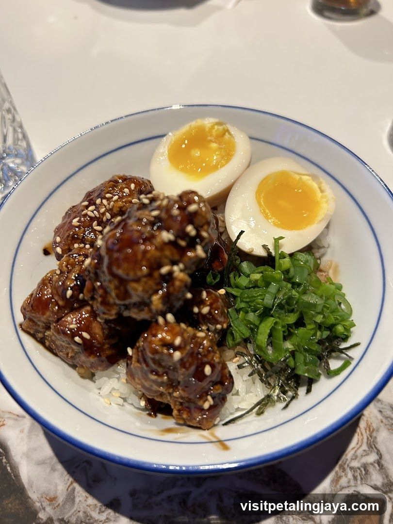 Bowl with Meat and Egg