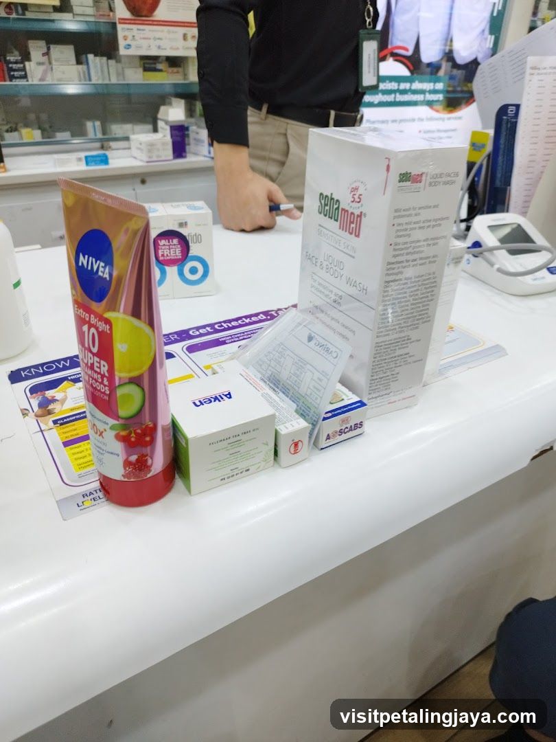 Pharmacy Counter Display