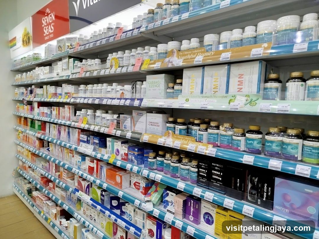 Supplement and Health Store Interior