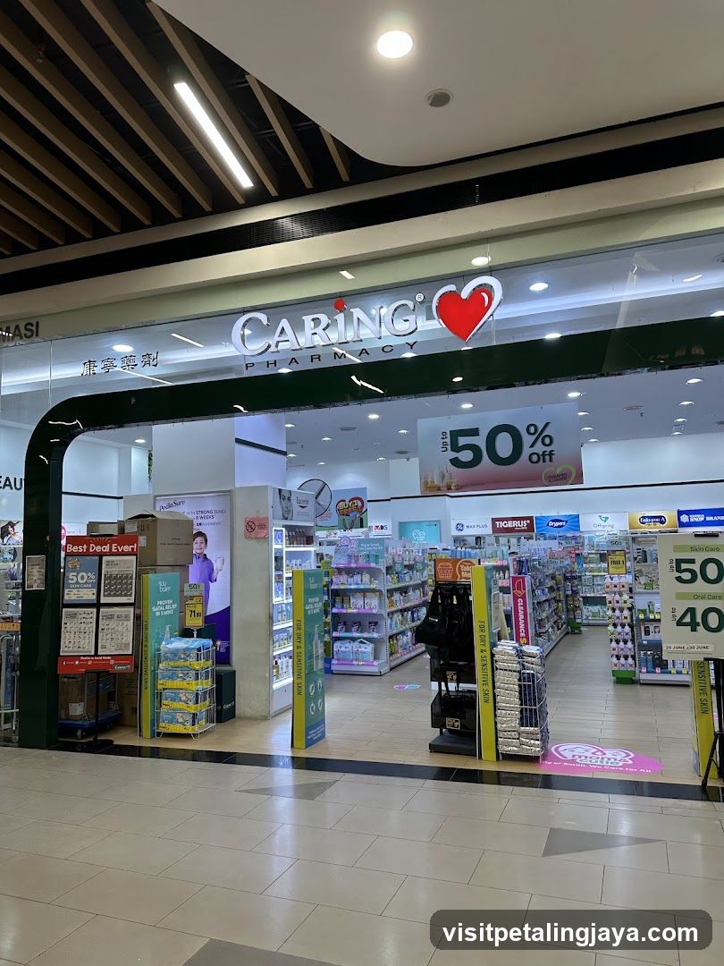 CARiNG Pharmacy | Atria Shopping Gallery, Petaling Jaya
