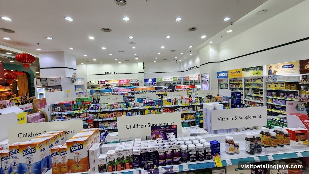 Pharmacy Interior Aisle View