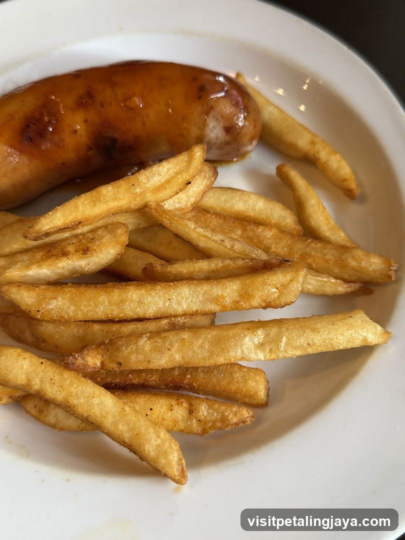 Sausage and French Fries