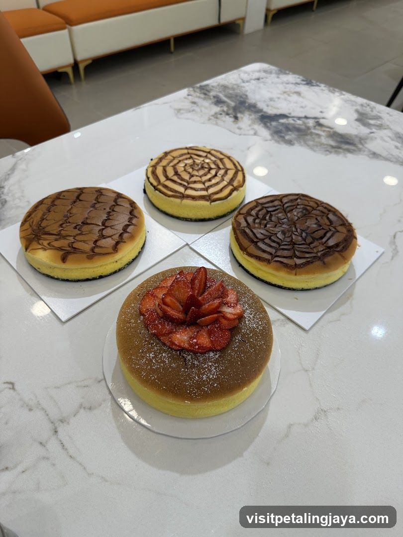 Cheesecake Display