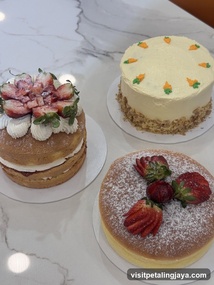 Strawberry and Cream Desserts Display