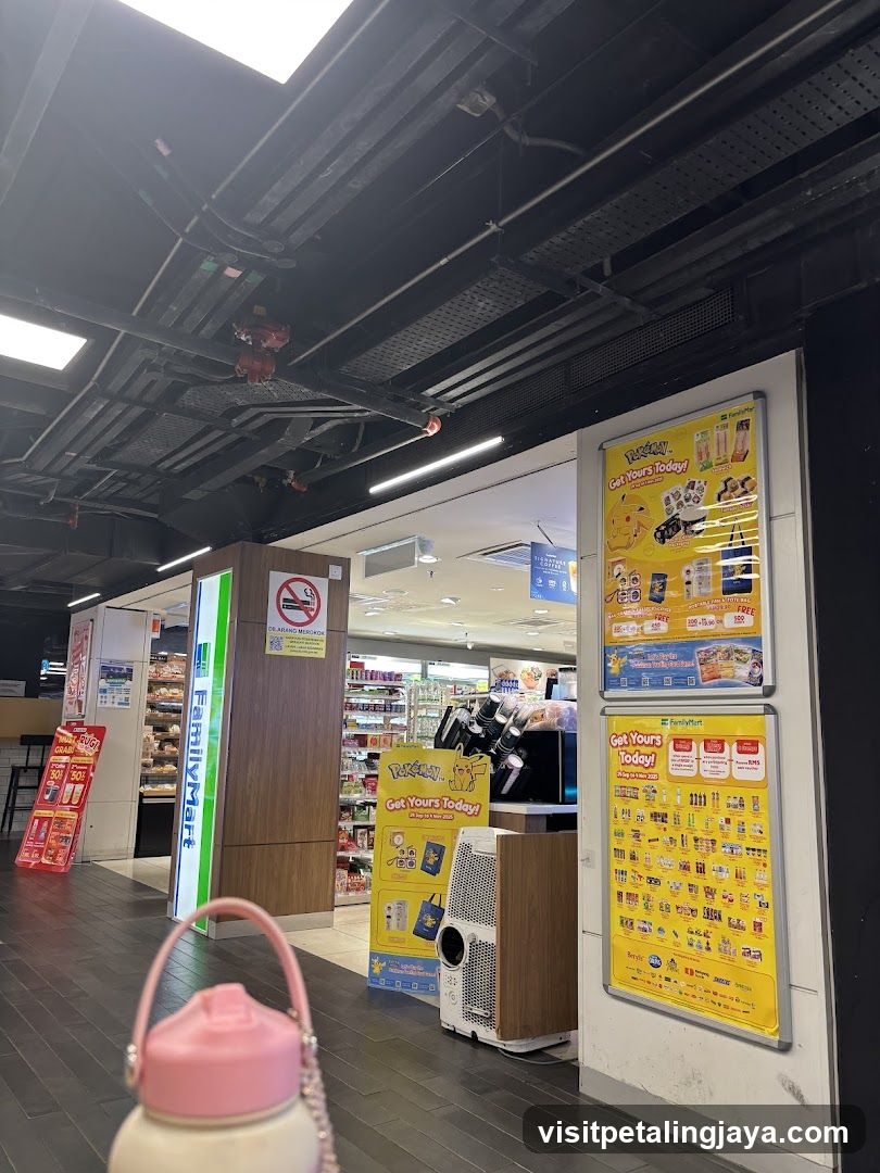 Convenience Store Interior View