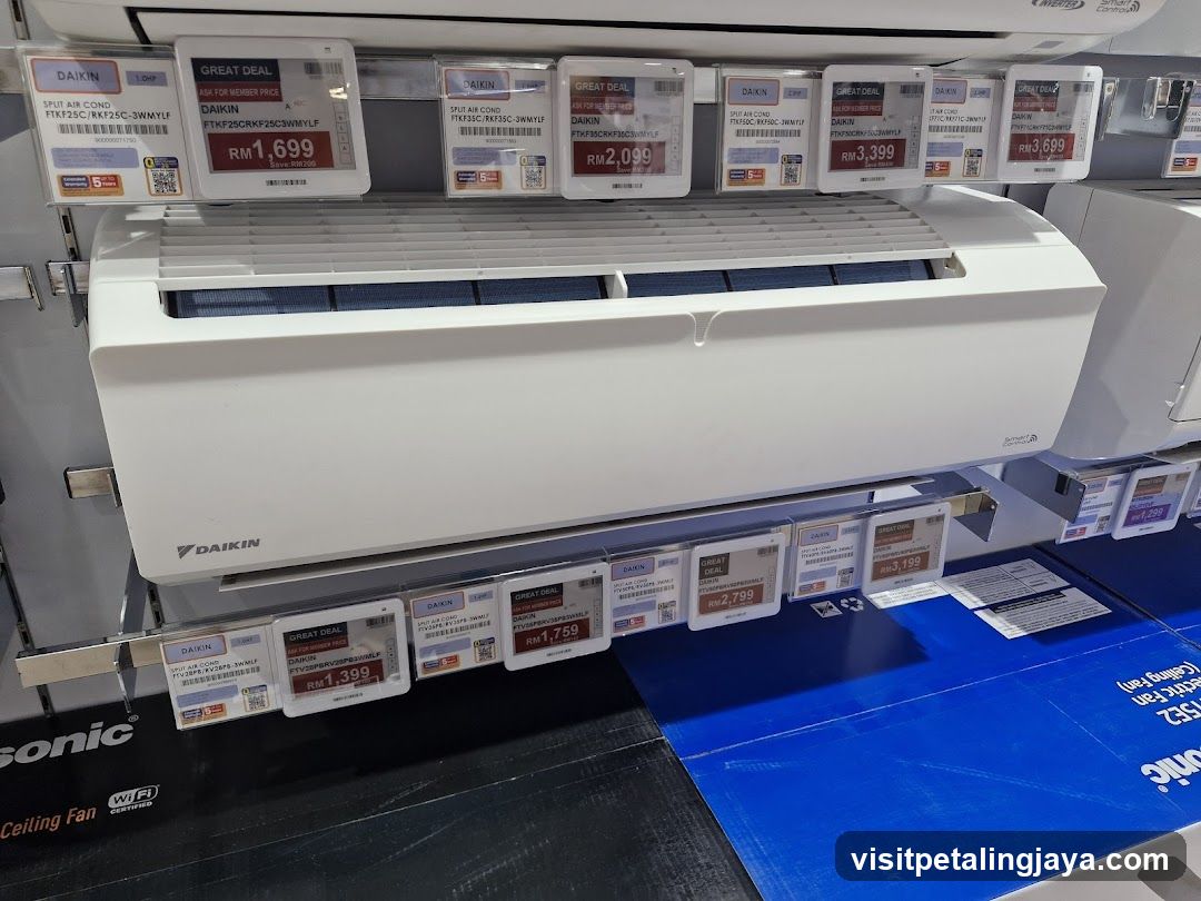 Daikin Air Conditioner Display
