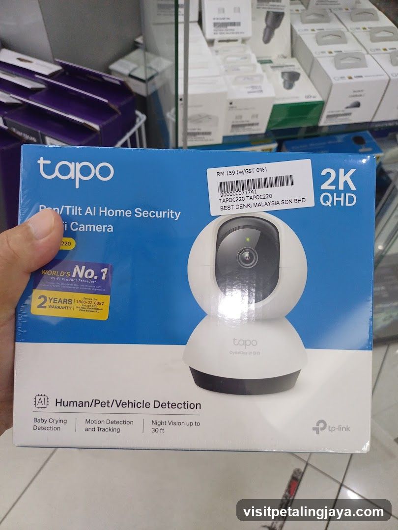 Tapo Camera Box in Store
