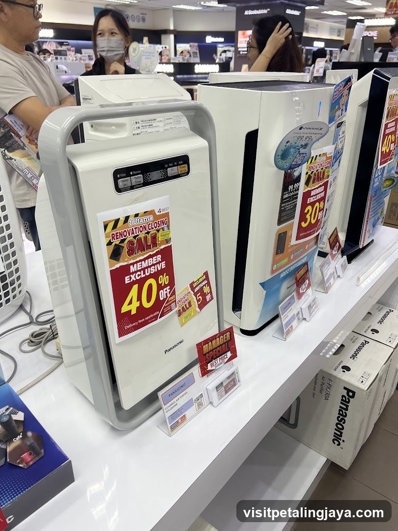 Air Purifier Sale Display