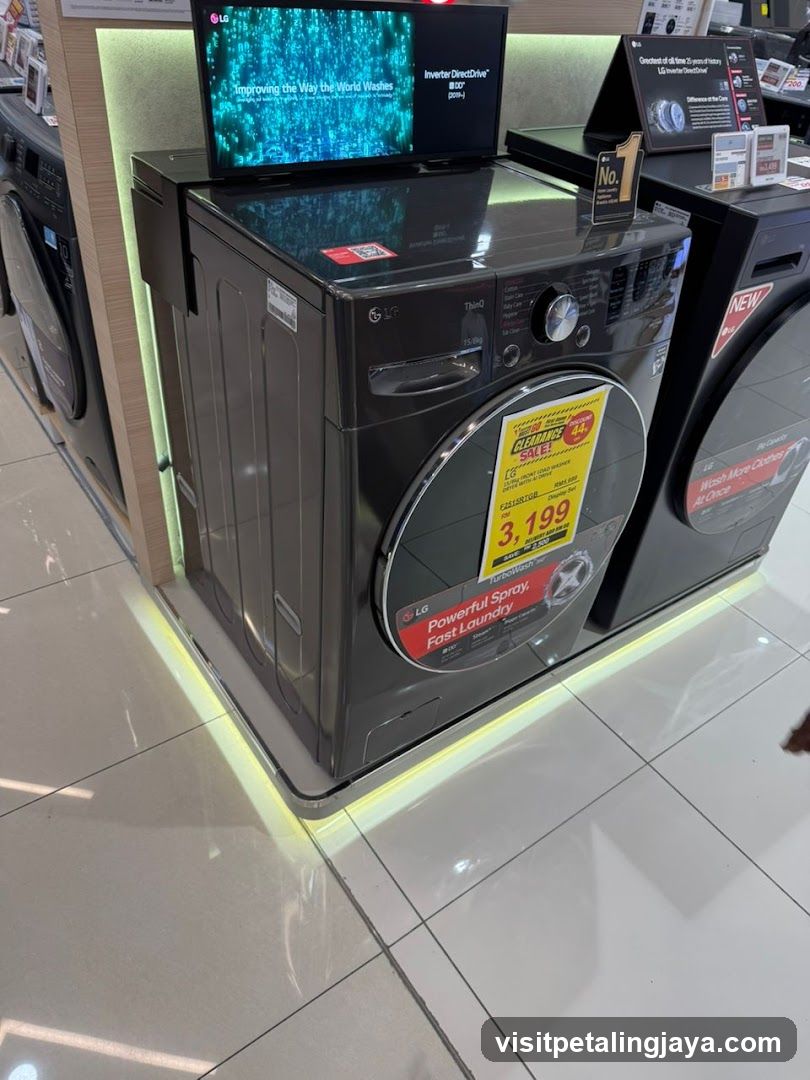 LG Washing Machine Display