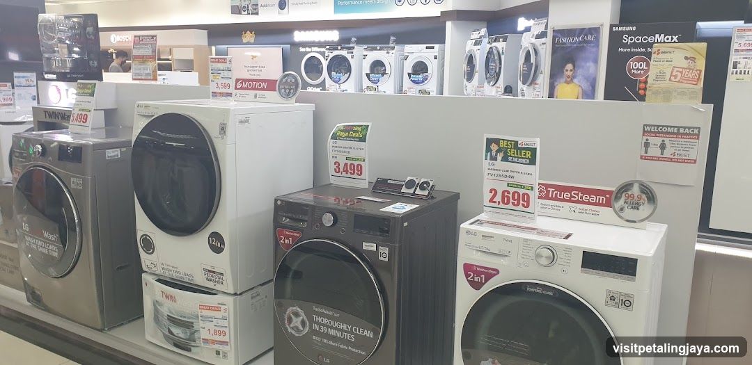 Appliance Store Interior Display