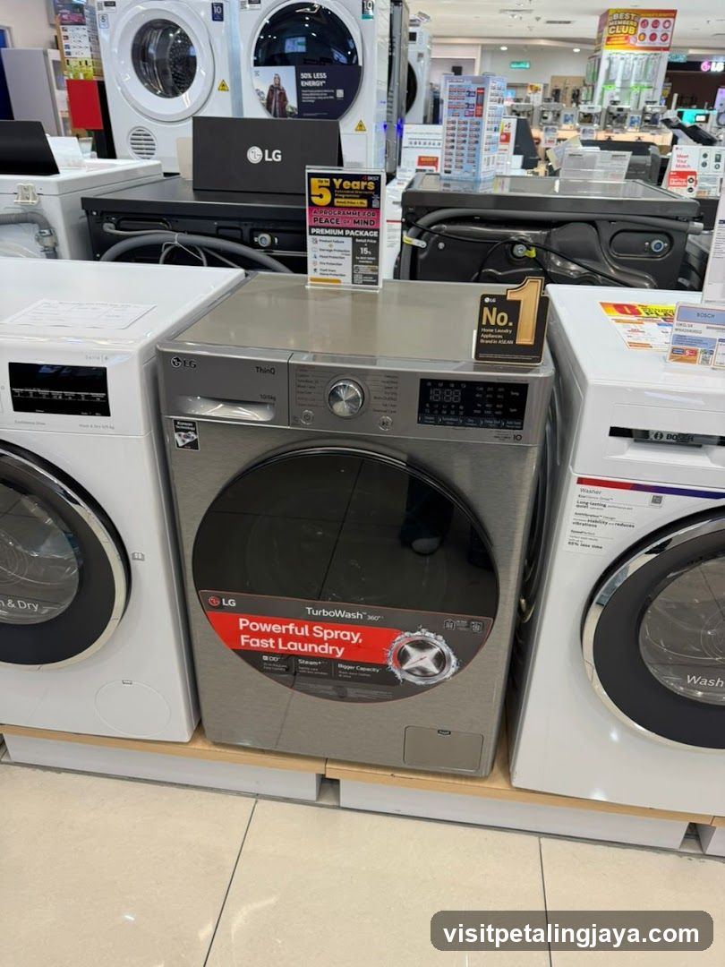 LG Washing Machines Display