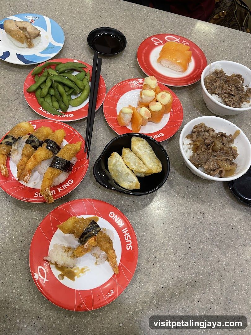 Sushi King Table Spread