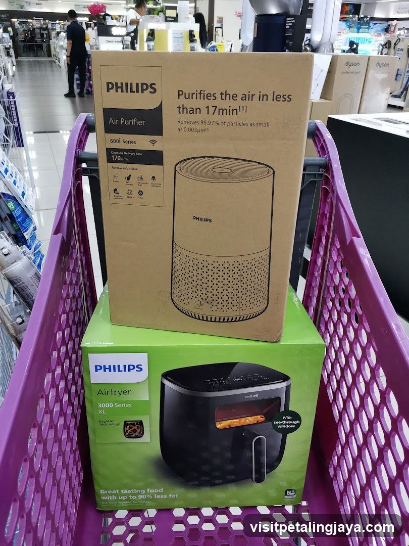 Shopping Cart with Philips Products