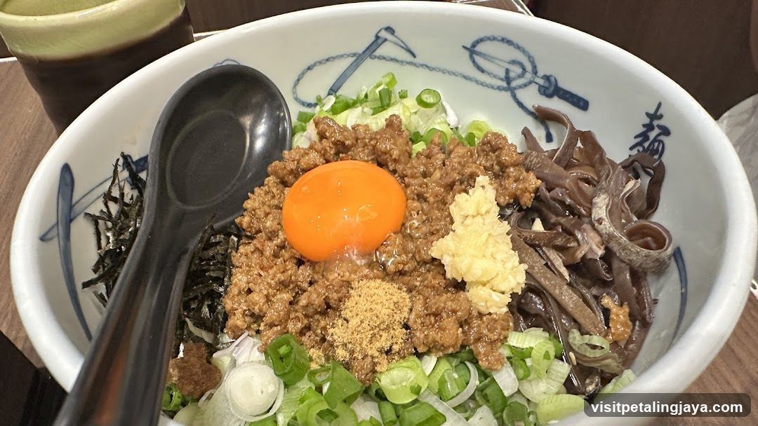 Ramen Bowl with Egg and Toppings