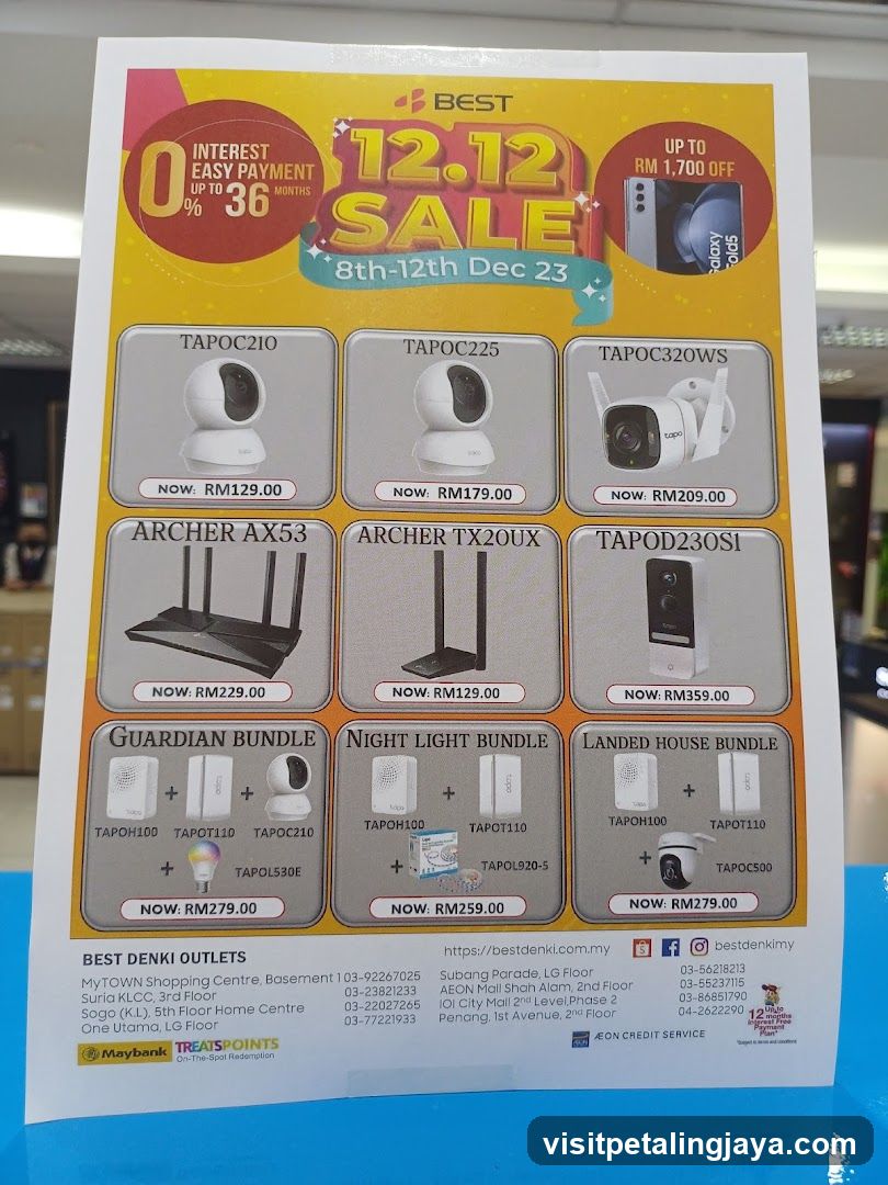 12.12 Sale Flyer
