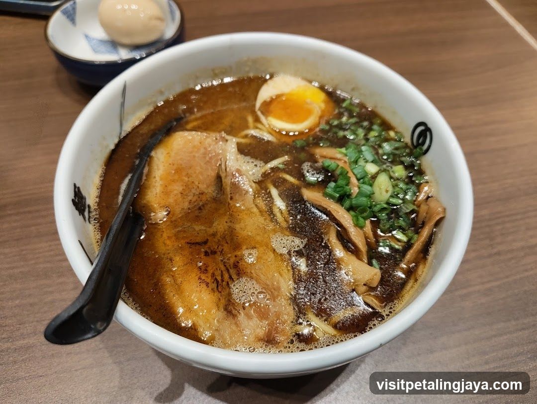 Ramen Bowl with Soft-Boiled Egg and Chashu Pork