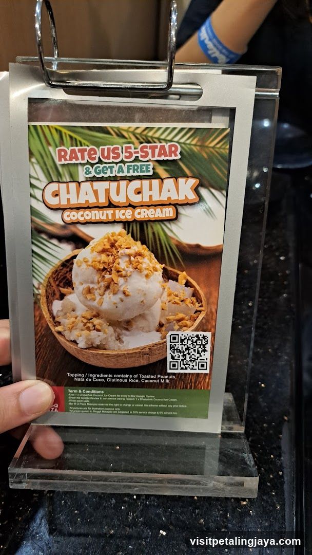 Chatuchak Coconut Ice Cream Promotion