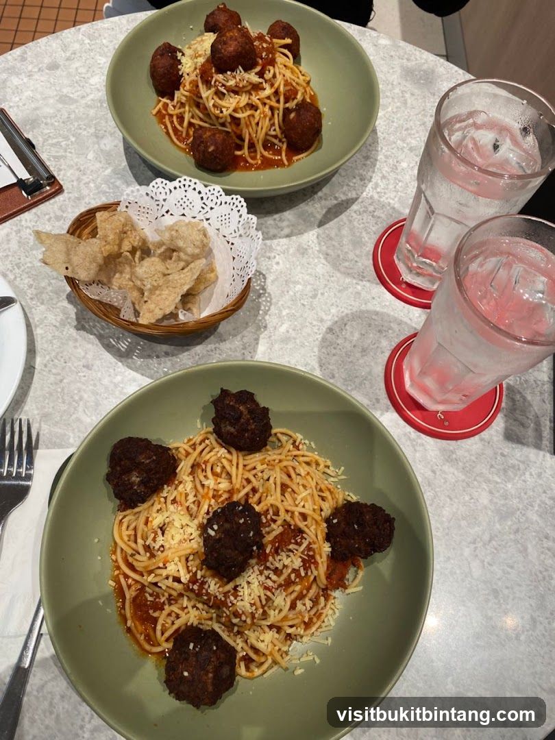 Spaghetti and Meatballs
