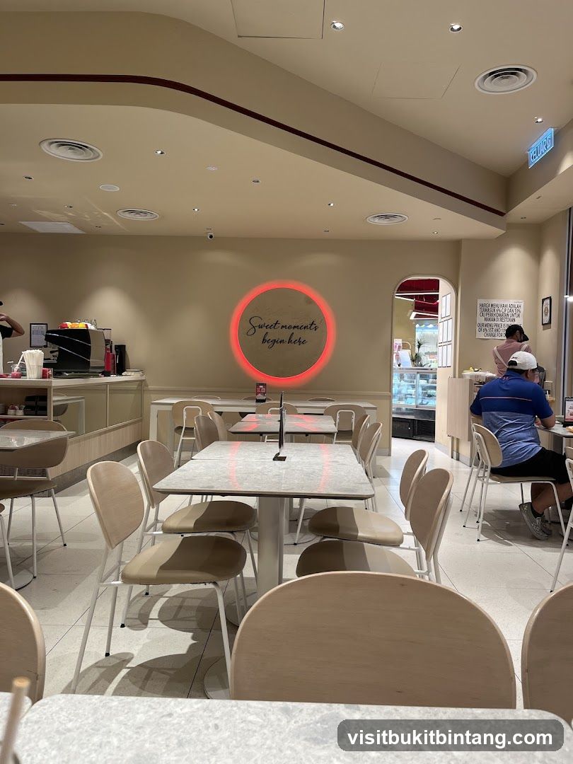Cafe Interior with Seating