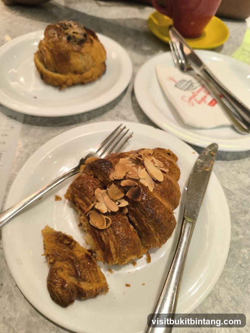 Almond Croissant and Pastry