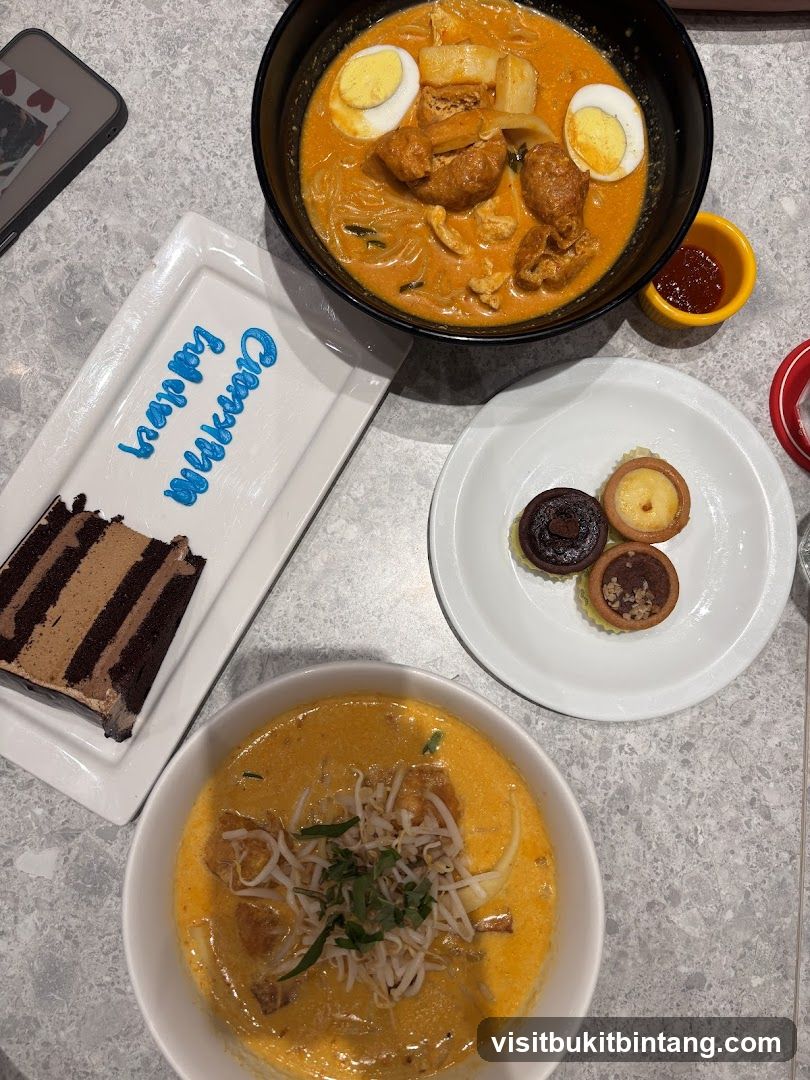 Dessert and Noodles