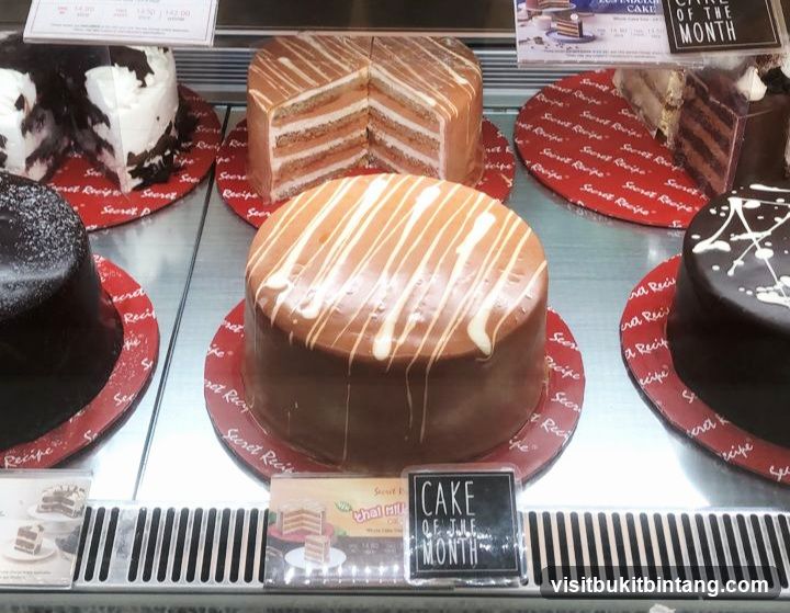 Cakes on Display