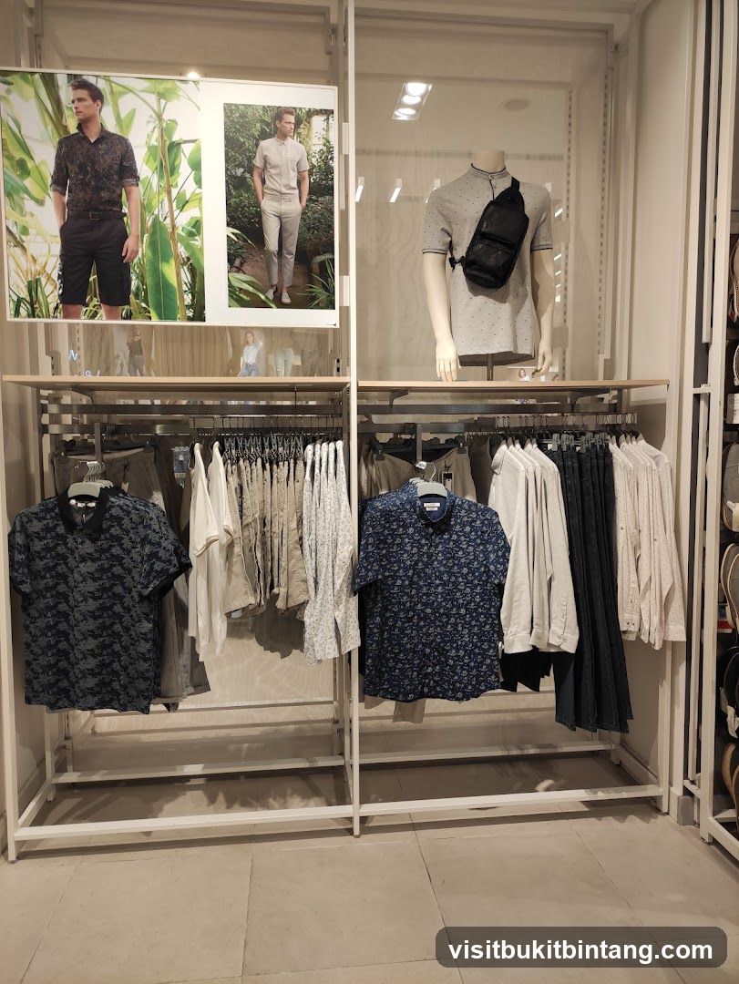 Men's Apparel Display