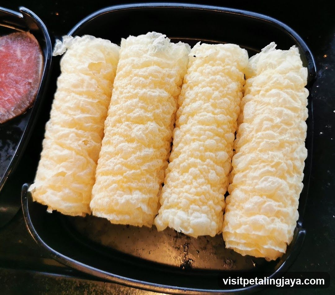 Food Item in Black Container