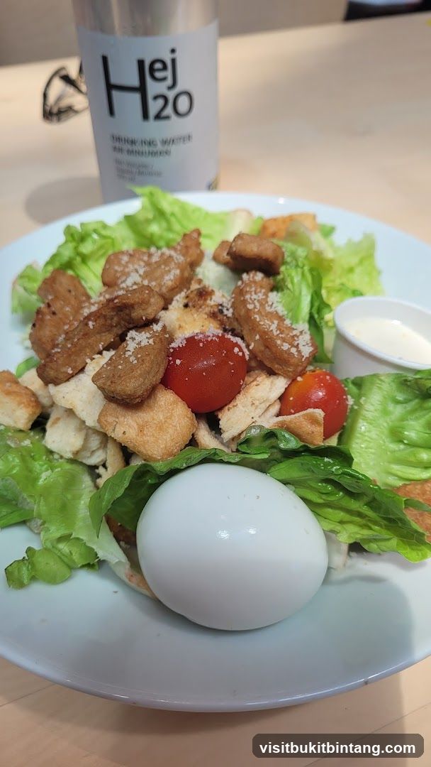Caesar Salad with Egg