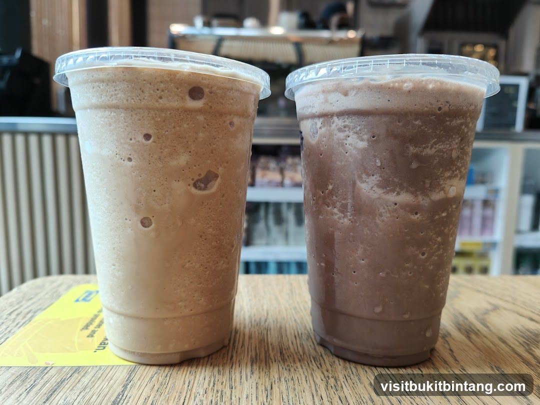 Two Iced Coffee Drinks