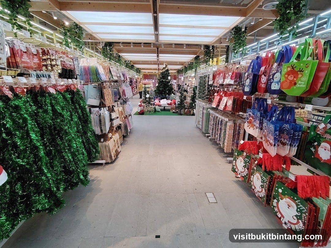Christmas Decorations Aisle