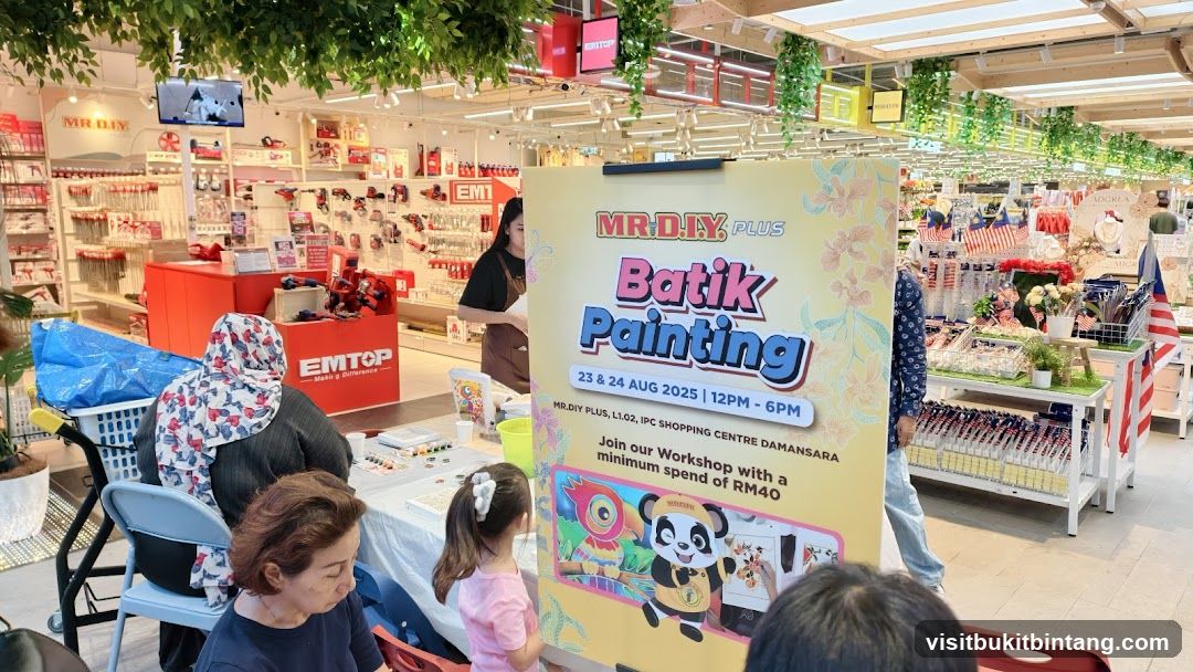 MR.DIY Plus Batik Painting Workshop