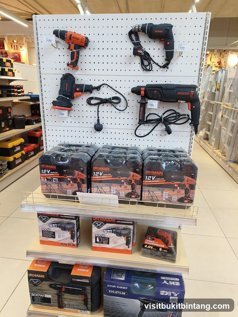 Power Tools Display
