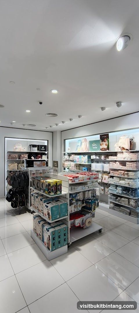 Baby Products Store Interior