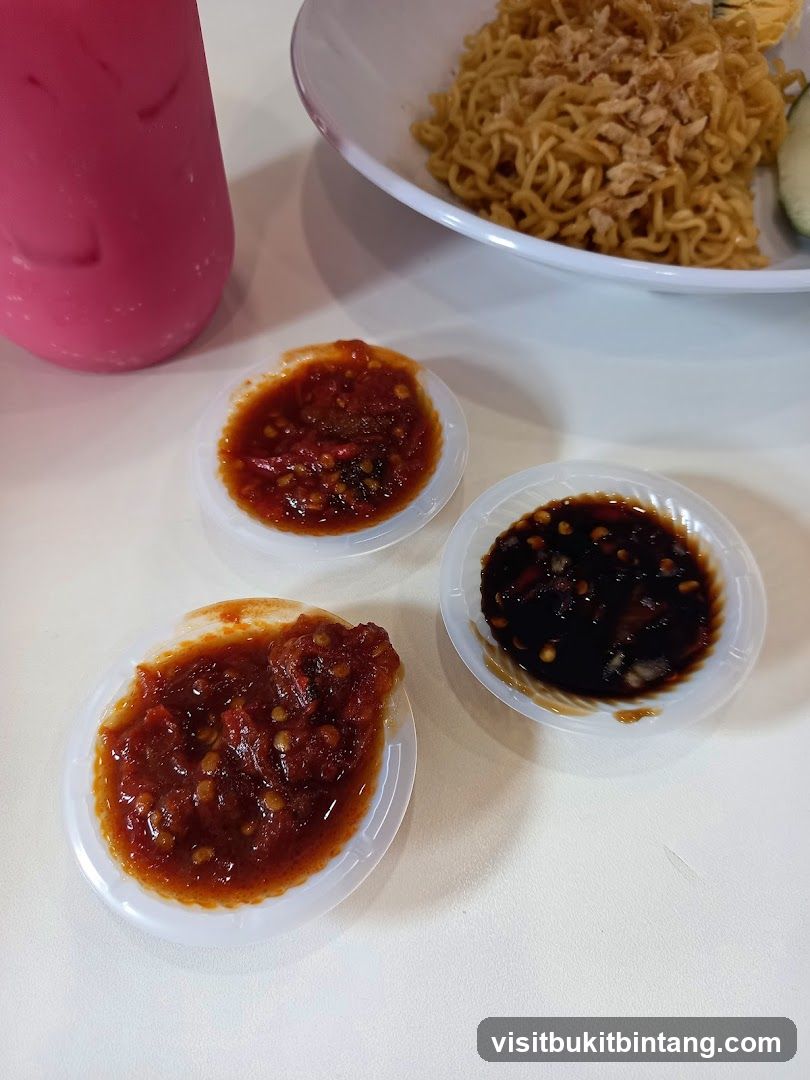 Condiments and Noodles