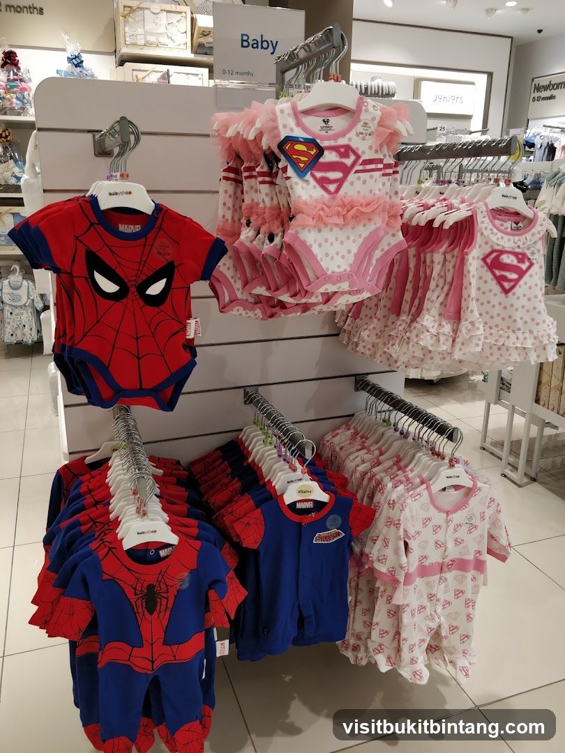 Baby Clothes Display