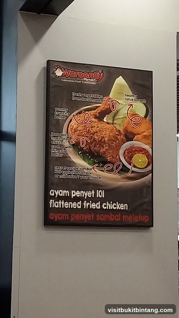 Ayam Penyet 101 Advertisement