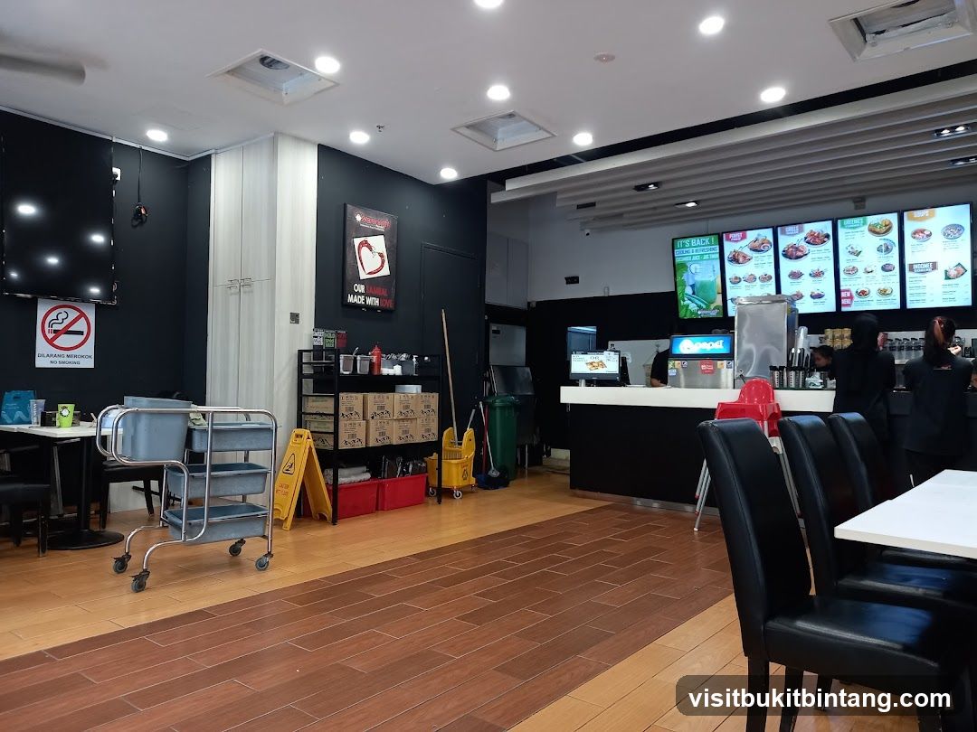 Fast Food Restaurant Interior