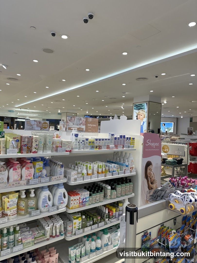 Baby Care Products Aisle