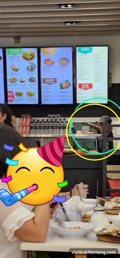 Restaurant Menu Display